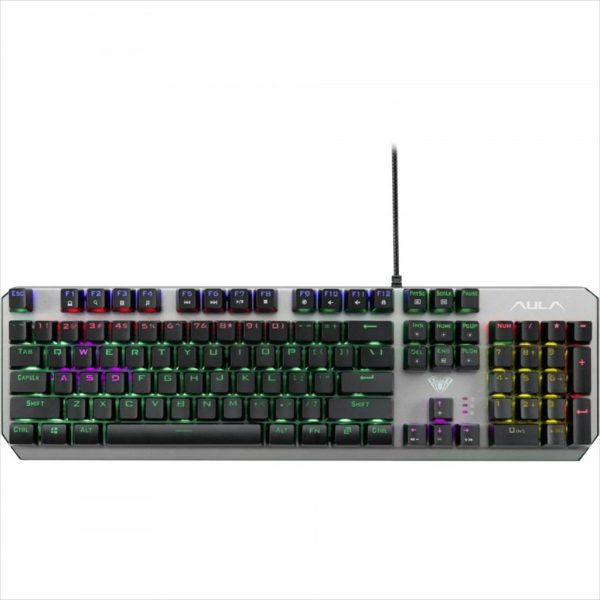 KEYBOARD MECHANICAL AULA DAWNGUARD TACTILE Illuminated Black, 291801 08283
