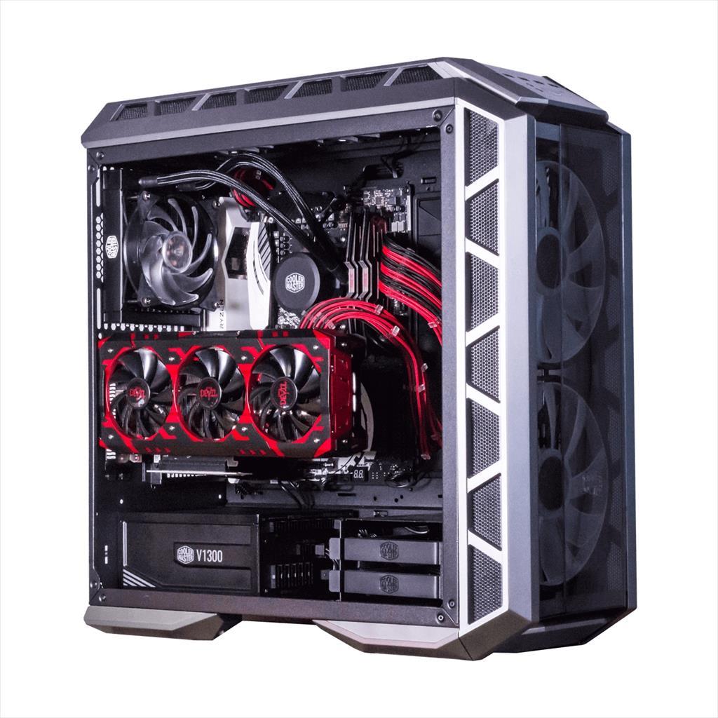 EXTENSION PSU KIT COOLERMASTER ATX 24-pin, CPU 4+4-pin, PCI-E 8-pin x2, PCI-E 6+2-pin x2, 30cm w/cable clips RED/BLACK, CMA-SEST16RDBK1-GL 13334