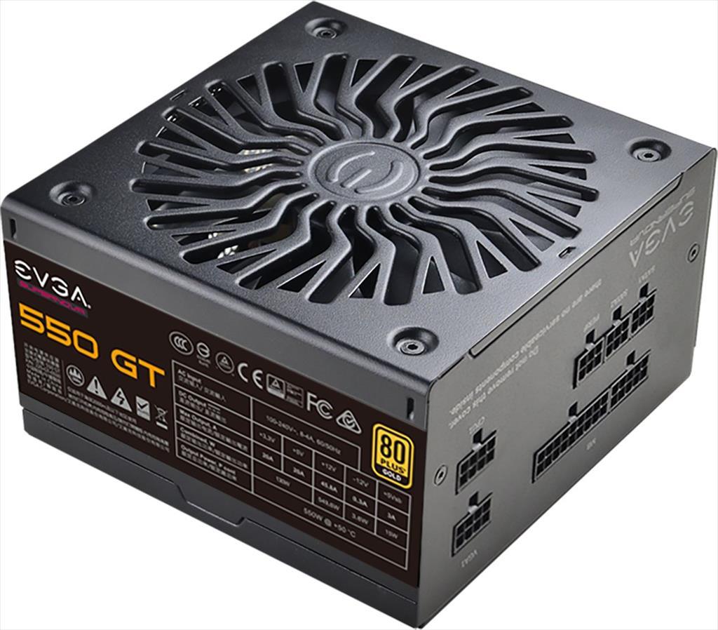 PSU 550W EVGA 550 GT 80 Plus GOLD, MODULAR, 220-GT-0550-Y2 26177