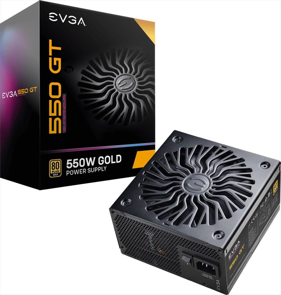PSU 550W EVGA 550 GT 80 Plus GOLD, MODULAR, 220-GT-0550-Y2 26177