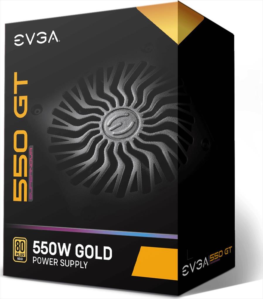 PSU 550W EVGA 550 GT 80 Plus GOLD, MODULAR, 220-GT-0550-Y2 26177