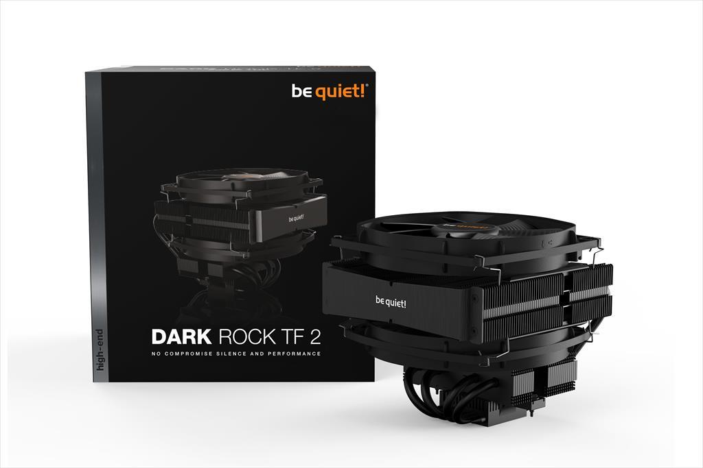 COOLERS CPU BE QUIET! DARK ROCK TF 2, Intel 1200 / 2066/ 1150/ 1151/ 1155/, AMD AM4 /AM3(+), TDP 230W, BK031 36332