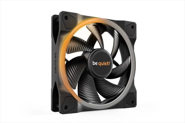 Coolers case fan 120mm be quiet! light wings pwm 1.700rpm argb, rifle bearing, bl072