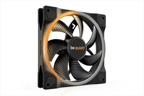 Coolers case fan 140mm be quiet! light wings pwm 1.700rpm argb, rifle bearing, bl074