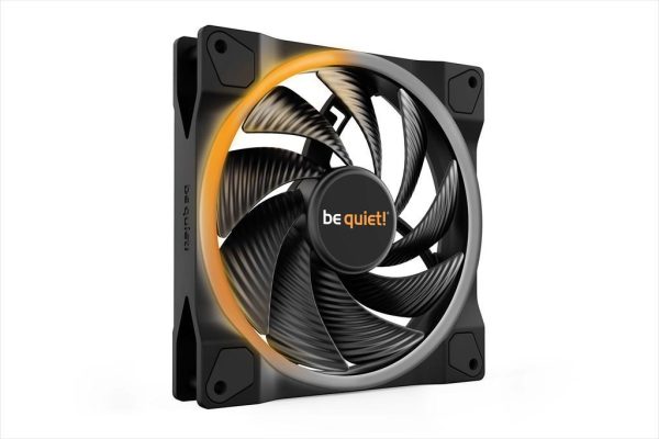 Coolers case fan 140mm be quiet! light wings pwm high-speed 2.500rpm argb, rifle bearing, bl075