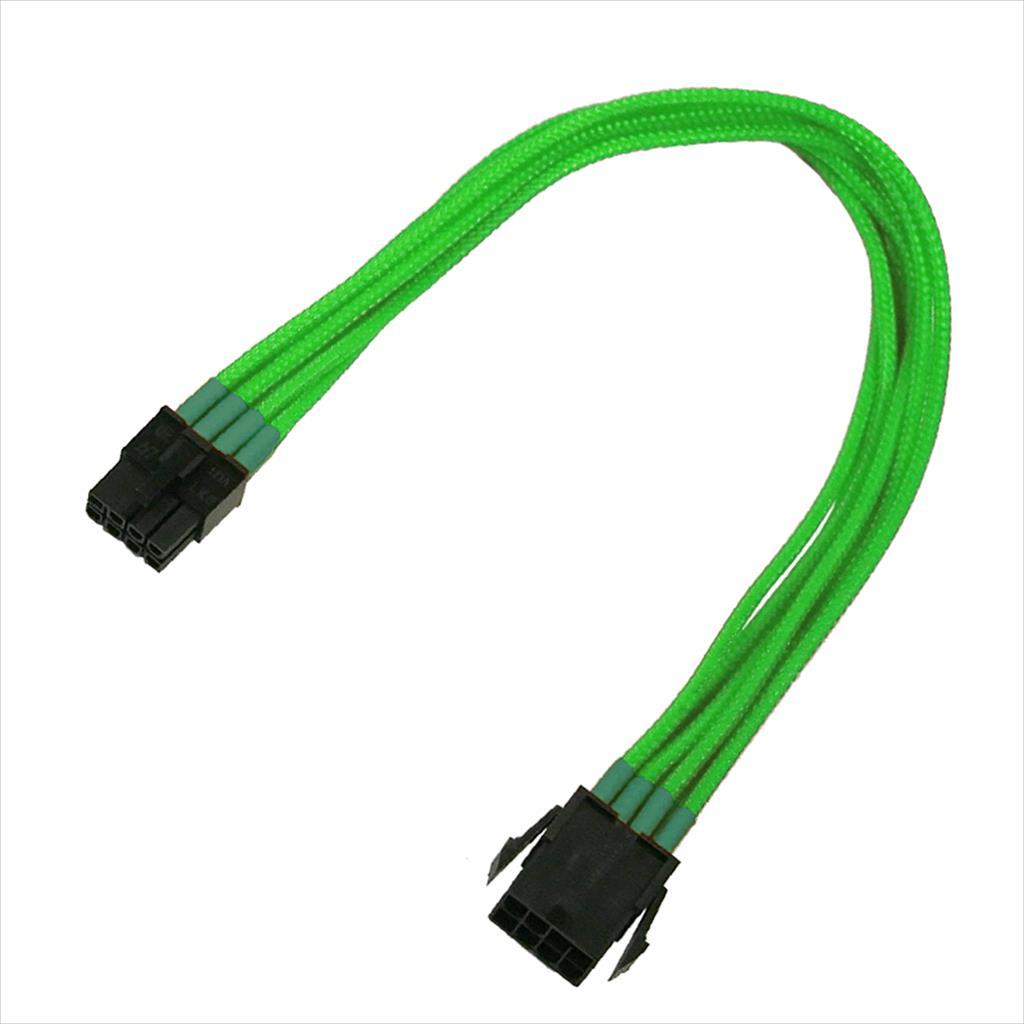 EXTENSION PSU NANOXIA PCI-E 8-pin 30cm NEON GREEN, NX8PE3ENG 13345