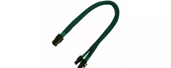 EXTENSION PSU NANOXIA PCI-E 6+2-pin 30cm GREEN, NXP683EG