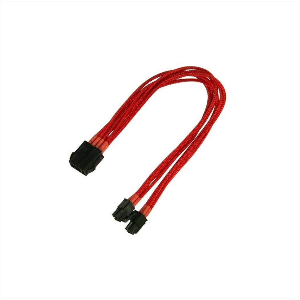 EXTENSION PSU NANOXIA EPS 8-pin 30cm RED, NX8PV3ER 13349