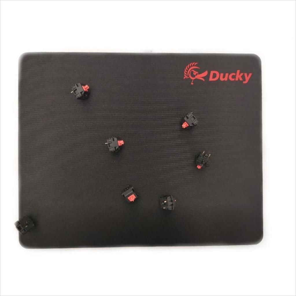 MOUSEPAD DUCKY FLIPPER M, 265x210x6 Black 07306