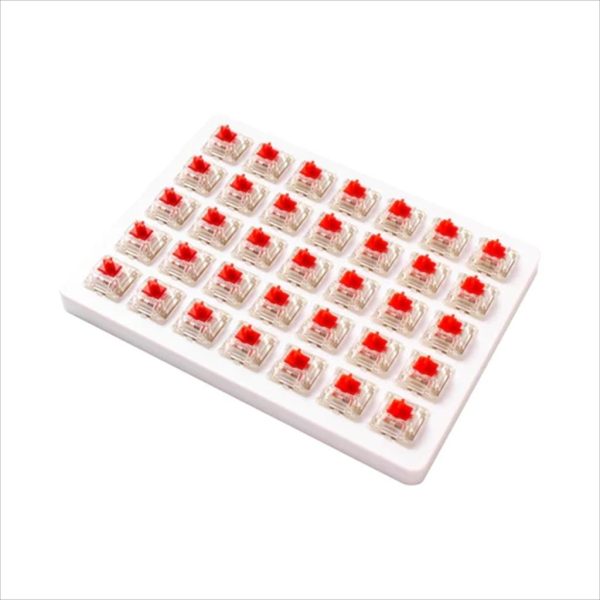 KEYBOARD MECHANICAL SWITCHES KEYCHRON Z44 CHERRY MX RED RGB (x35 pieces) Cherry/Gateron/Kailh compatible 08309