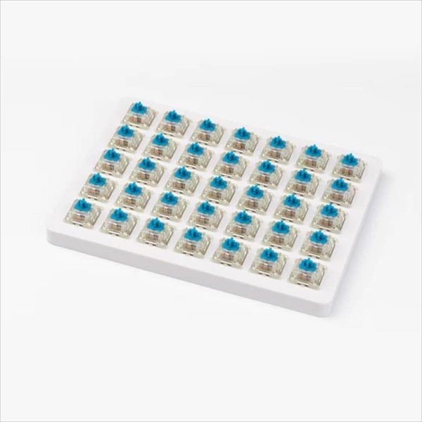 KEYBOARD MECHANICAL SWITCHES KEYCHRON Z45 CHERRY MX BLUE RGB (x35 pieces) Cherry/Gateron/Kailh compatible 08310