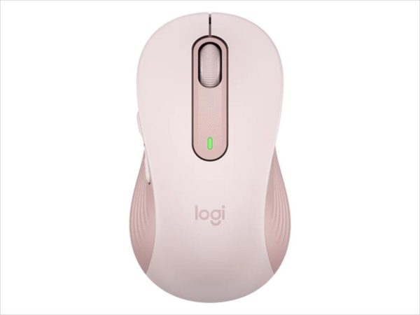 Mouse wireless usb logitech m650 l (for large-sized hands) rose silent logi bolt w/bluetooth, 910-006237