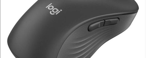 MOUSE WIRELESS USB LOGITECH M650 L (for large-sized hands) LEFT (for left handed) Graphite Silent Logi Bolt w/Bluetooth, 910-006239