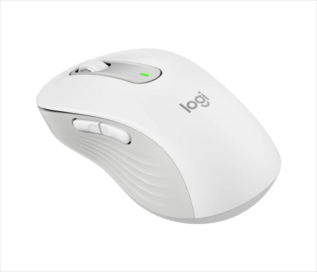 MOUSE WIRELESS USB LOGITECH M650 L (for large-sized hands) Off-White Silent Logi Bolt w/Bluetooth, 910-006238 07317