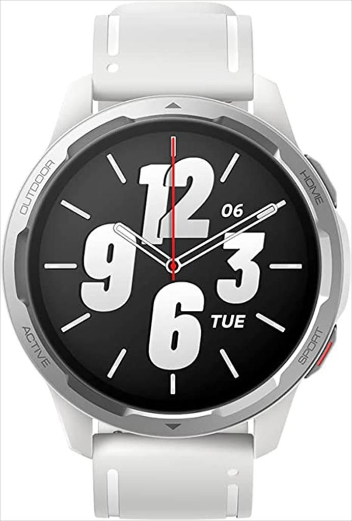 SMARTWATCH XIAOMI WATCH S1 Active GL 1.4" AMOLED display (117 sports modes) MOON WHITE 43051