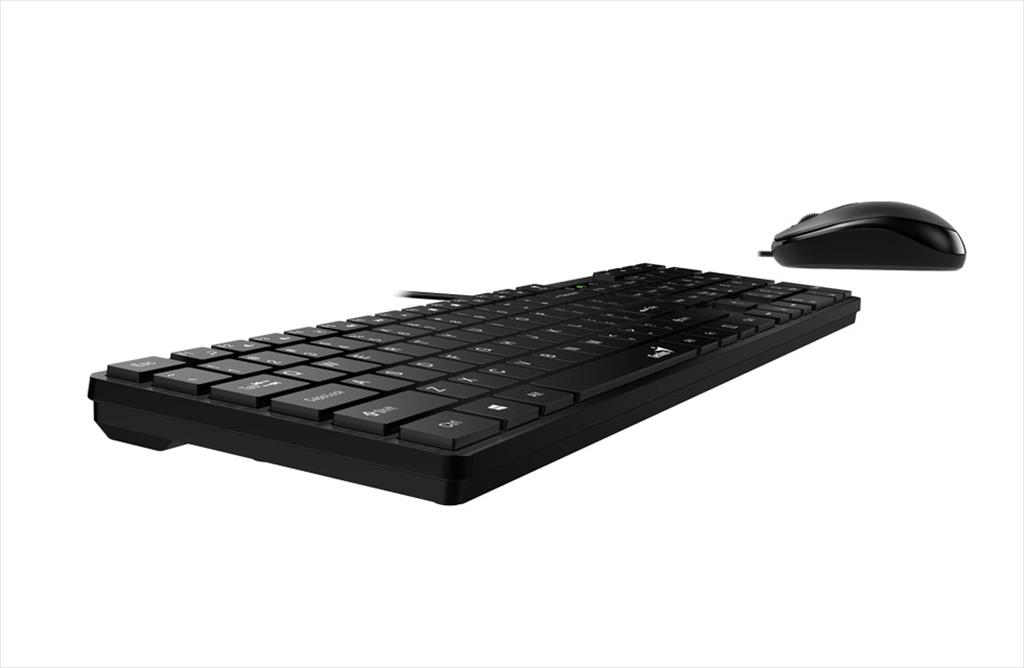 COMBO KEYBOARD AND MOUSE WIRED GENIUS SlimStar C126 Black 08349