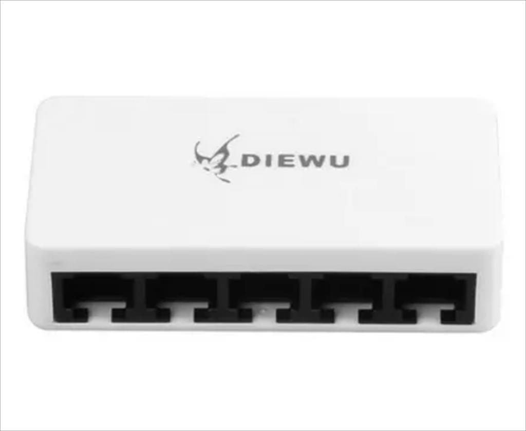 NET Switch DIEWU 5-port 10/100 TXE070 MINI 17355