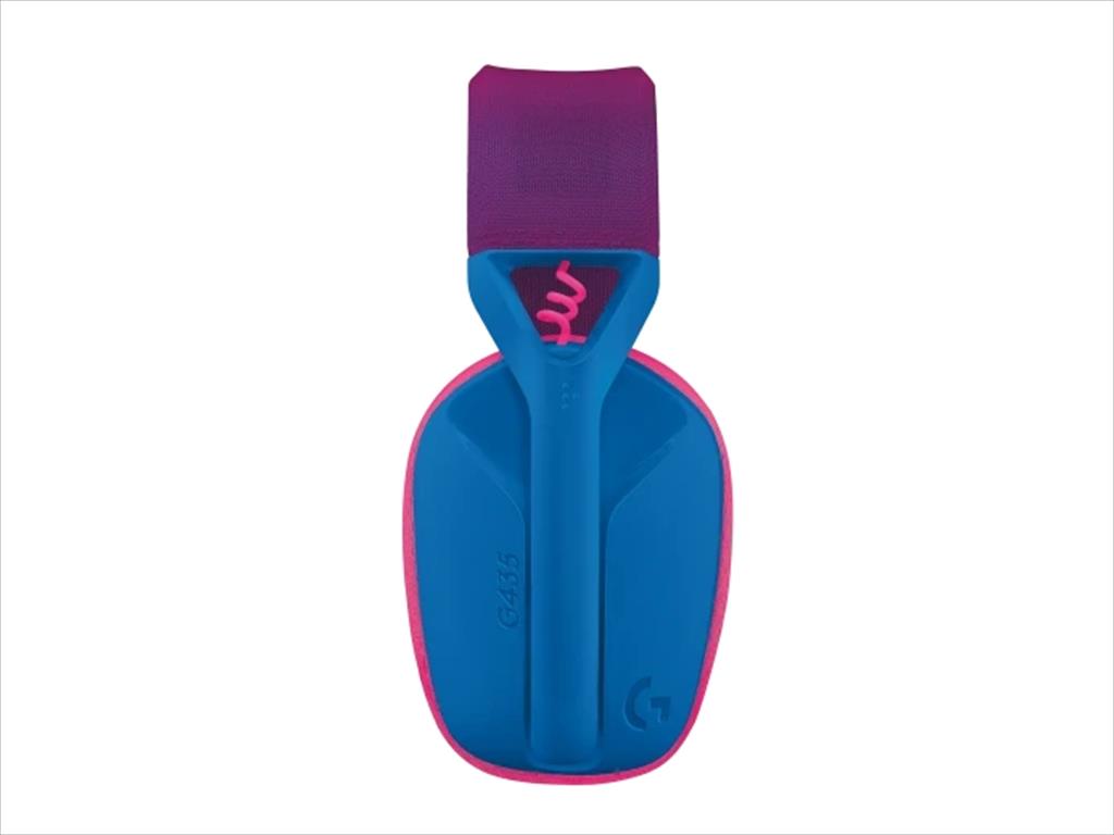 HEADPHONES LOGITECH Gaming-Headset G435 Wireless LIGHTSPEED/ Bluetooth w/microphone 981-001062, Blue And Raspberry 41204