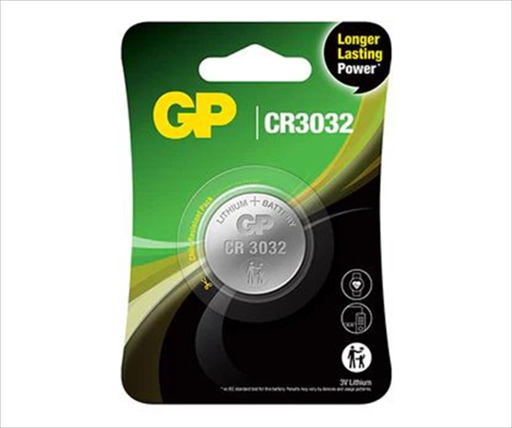 Battery GP LITHIUM, CR-3032 3V 34052