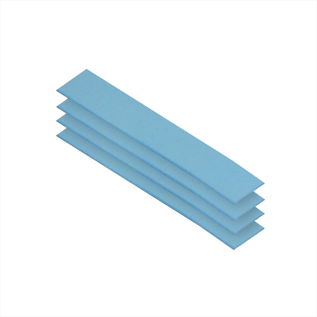 PAD THERMAL ARCTIC TP-3 TC: 7.6 W / mk ACTPD00056A, 120 x 20 x 1.0 mm (pack of x4) 36362