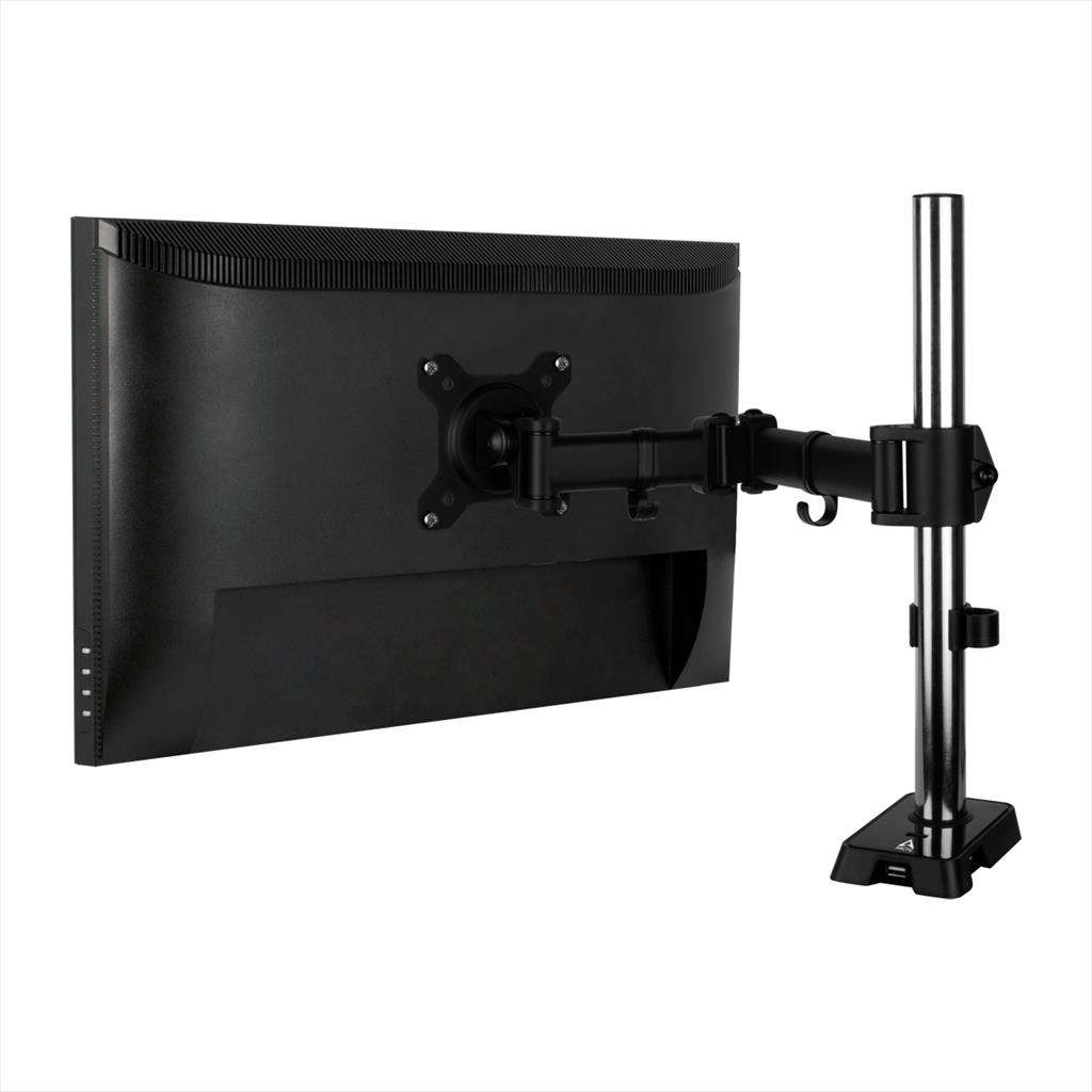 MONITOR STAND ARCTIC Z1 (Gen 3), 1 MONITOR, up to 38",VESA 100/75mm, Tilt, Swivel, Rotation, 15kg, w/ 4x USB 2.0, AEMNT00052A 09566
