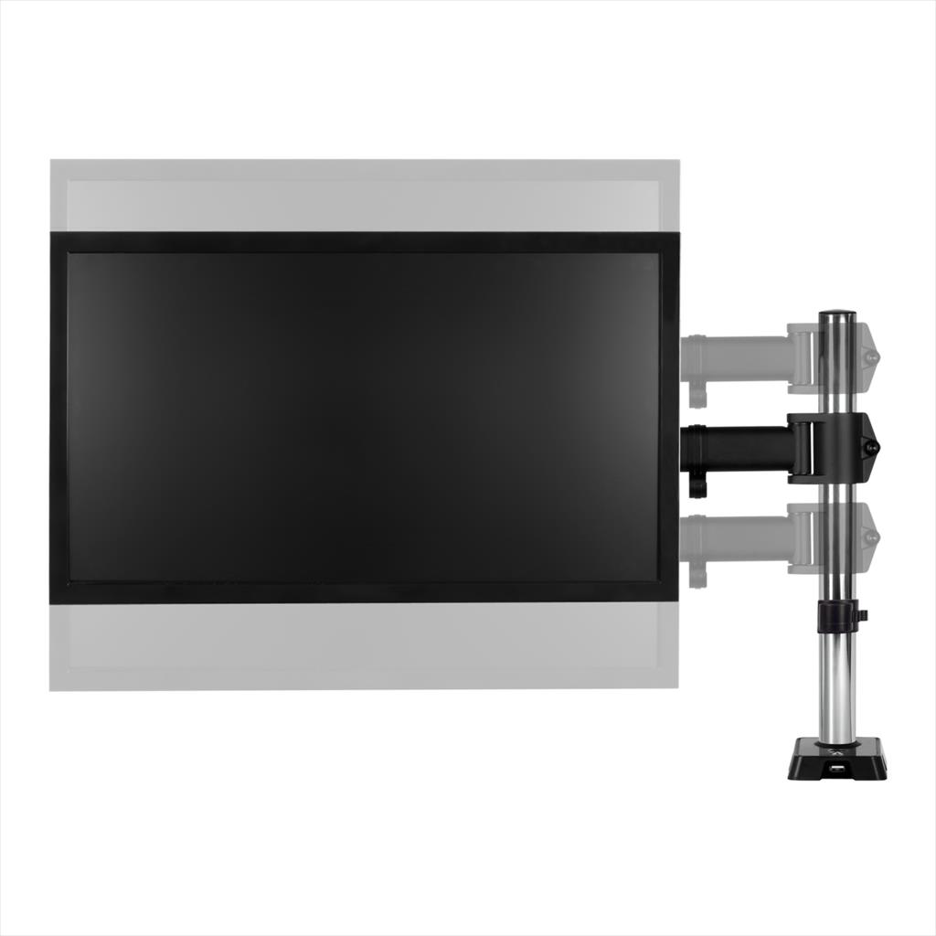 MONITOR STAND ARCTIC Z1 (Gen 3), 1 MONITOR, up to 38",VESA 100/75mm, Tilt, Swivel, Rotation, 15kg, w/ 4x USB 2.0, AEMNT00052A 09566