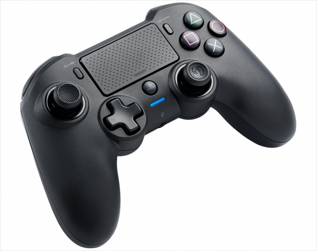 GAME PAD WIRELESS NACON ASYMMETRIC (for PC, PS4), w/Headset jack, BLACK, SLEH-00578 56086