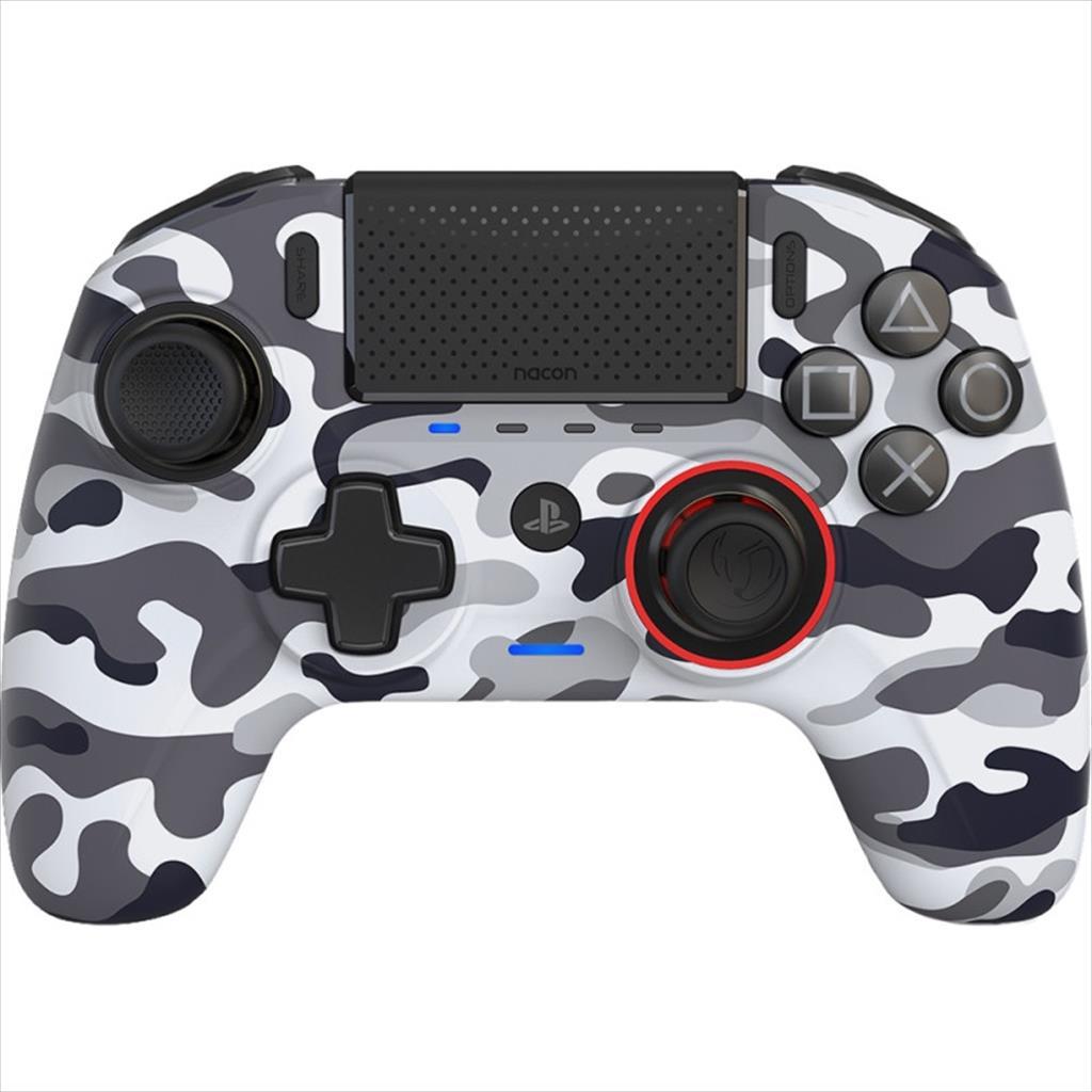 GAME PAD WIRELESS NACON REVOLUTION UNLIMITED PRO (for PC, PS4), w/Headset jack, CAMO GRAY, SLEH-00639 56088