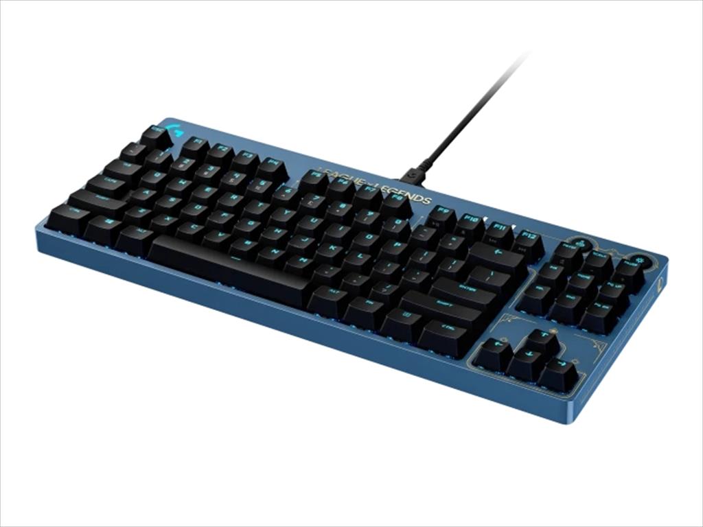 KEYBOARD MECHANICAL LOGITECH G PRO TKL LOL EDITION RGB TACTILE (GX BROWN) 920-010537 08373