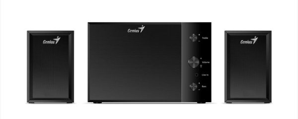 SPEAKERS 2.1 GENIUS SW-2.1 350 BLACK (11W)