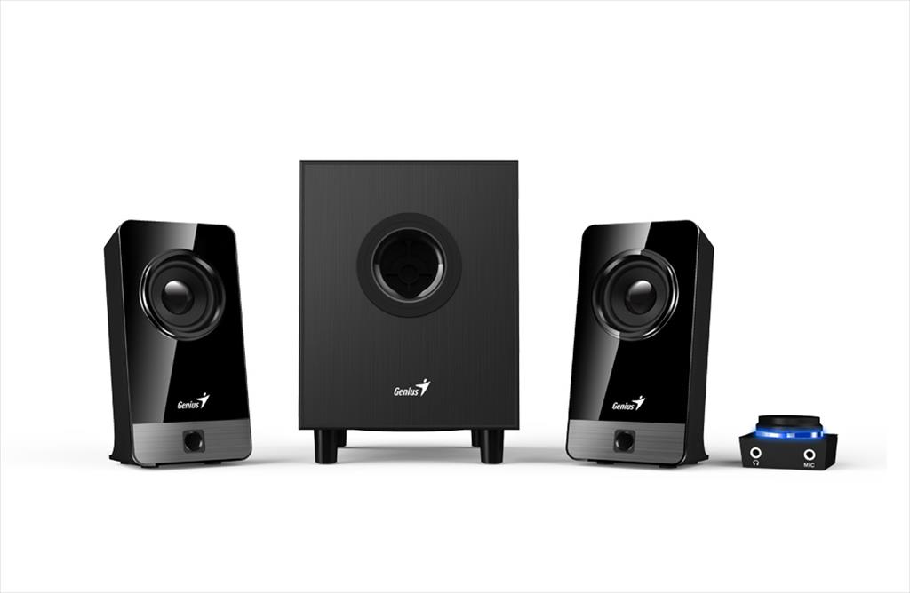 SPEAKERS 2.1 GENIUS SW-2.1 300X + Control Dial (10W) 28134