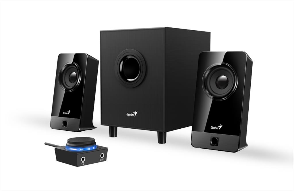 SPEAKERS 2.1 GENIUS SW-2.1 300X + Control Dial (10W) 28134