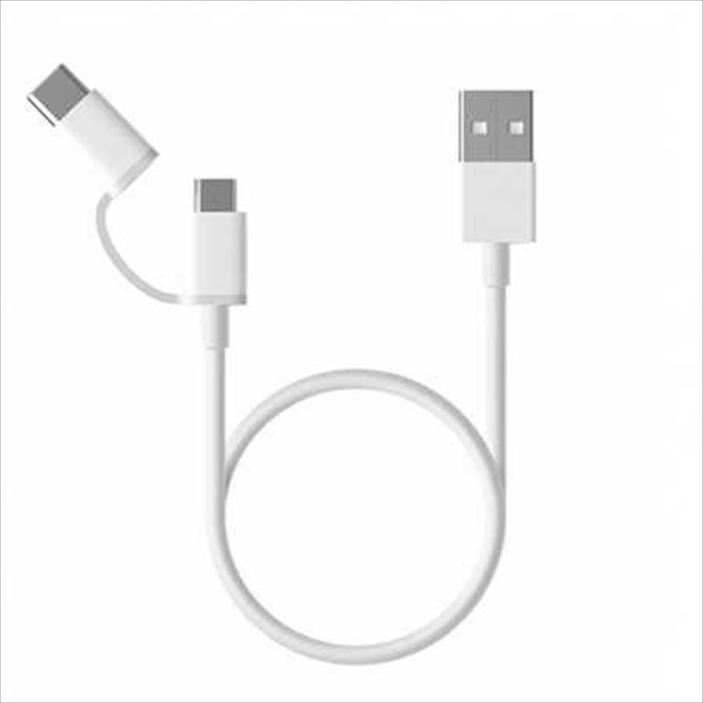 CABLES USB 2.0 AM-TYPE-C/ MICRO USB M 30cm XIAOMI, SJV4083TY 13369