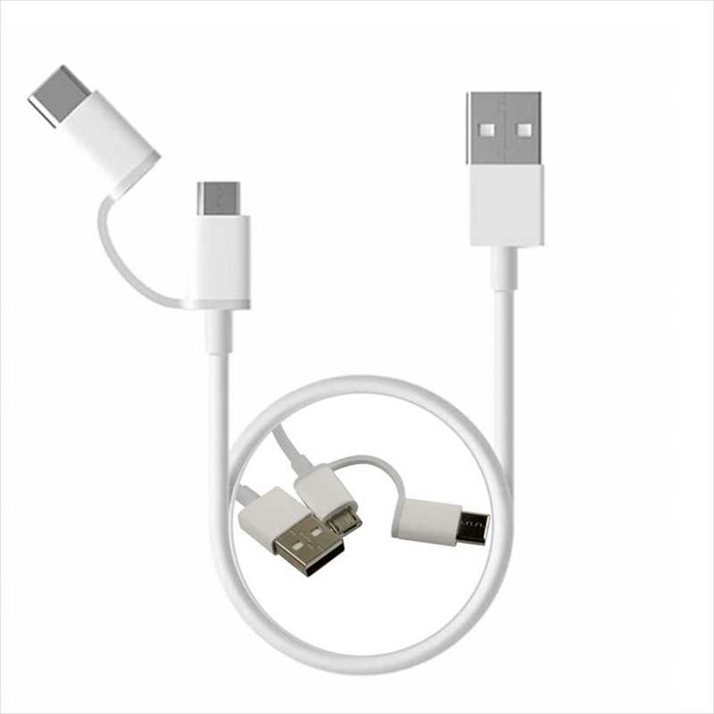 CABLES USB 2.0 AM-TYPE-C/ MICRO USB M 30cm XIAOMI, SJV4083TY 13369