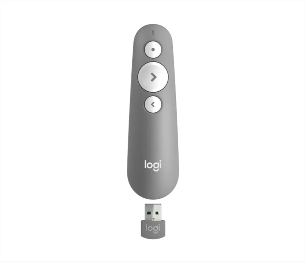 PRESENTER LOGITECH wireless R500s, Mid Grey, 910-006520 57006