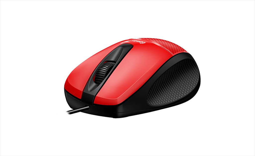 MOUSE WIRED USB GENIUS DX-150 Red 07340