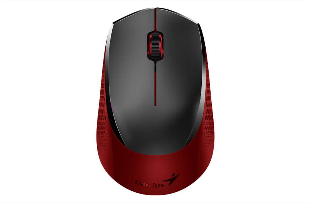 MOUSE WIRELESS USB GENIUS NX-8000S Silent Red 07345