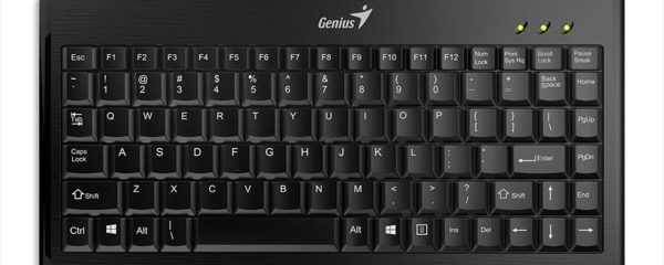 KEYBOARD WIRED USB GENIUS LUXEMATE 100 w/o NUMPAD