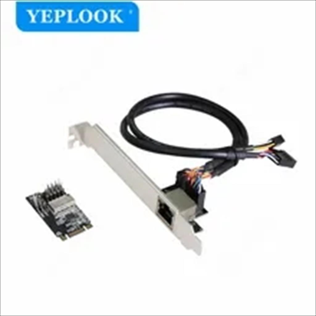 NET LAN M.2 TO PCIe 10/100/1000Mbs, DIEWU TXA082, Chipset: Realtek/RT8111H, LP 17388