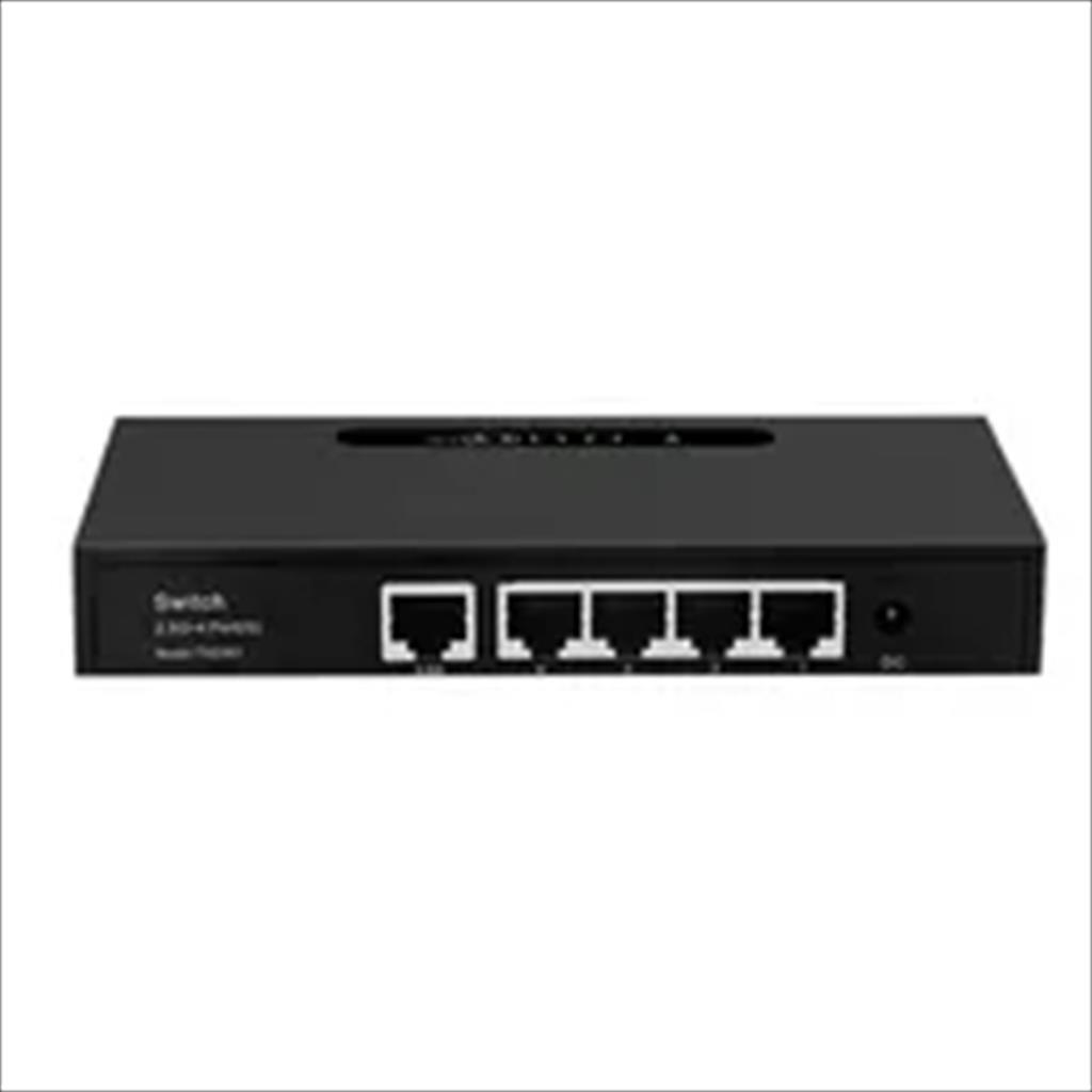 NET Switch DIEWU 5-port 1x 2.5G + 4x 10/100/1000 TXE083, METAL 17392