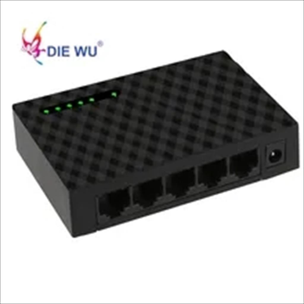 NET Switch DIEWU 5-port 10/100/1000 TXE198 17393