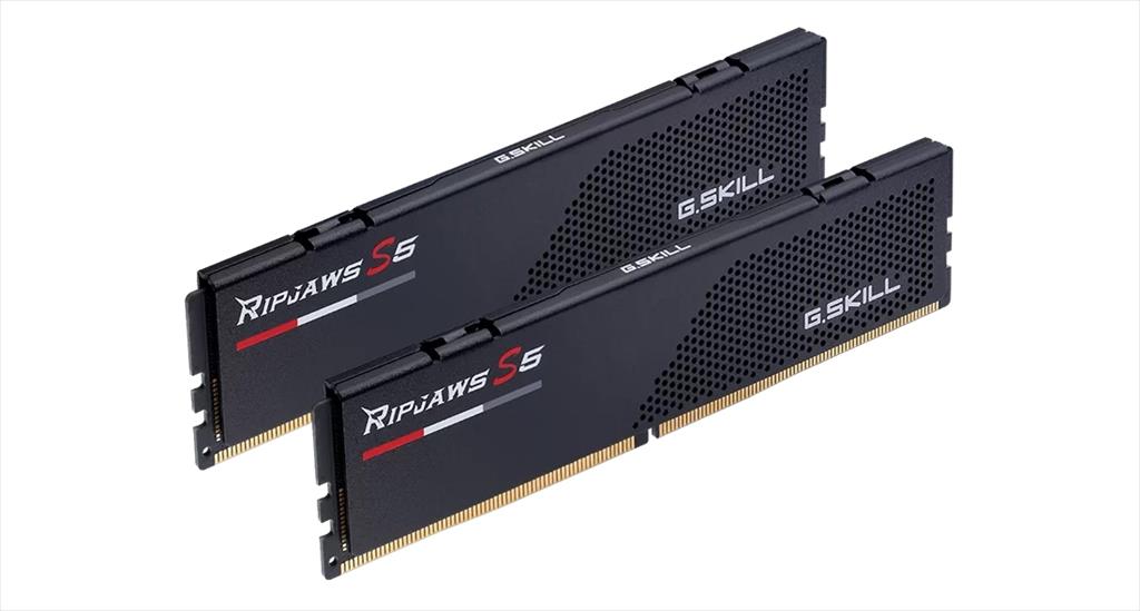 RAM DDR5 32GB(2x16GB) 6400MHz CL32 G.SKILL Ripjaws S5 Intel XMP Black F5-6400J3239G16GX2-RS5K 03456
