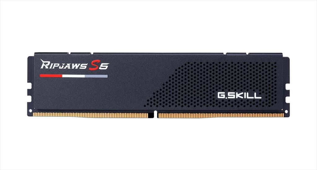 RAM DDR5 32GB(2x16GB) 6400MHz CL32 G.SKILL Ripjaws S5 Intel XMP Black F5-6400J3239G16GX2-RS5K 03456