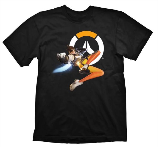 T-shirt overwatch tracer hero (l)