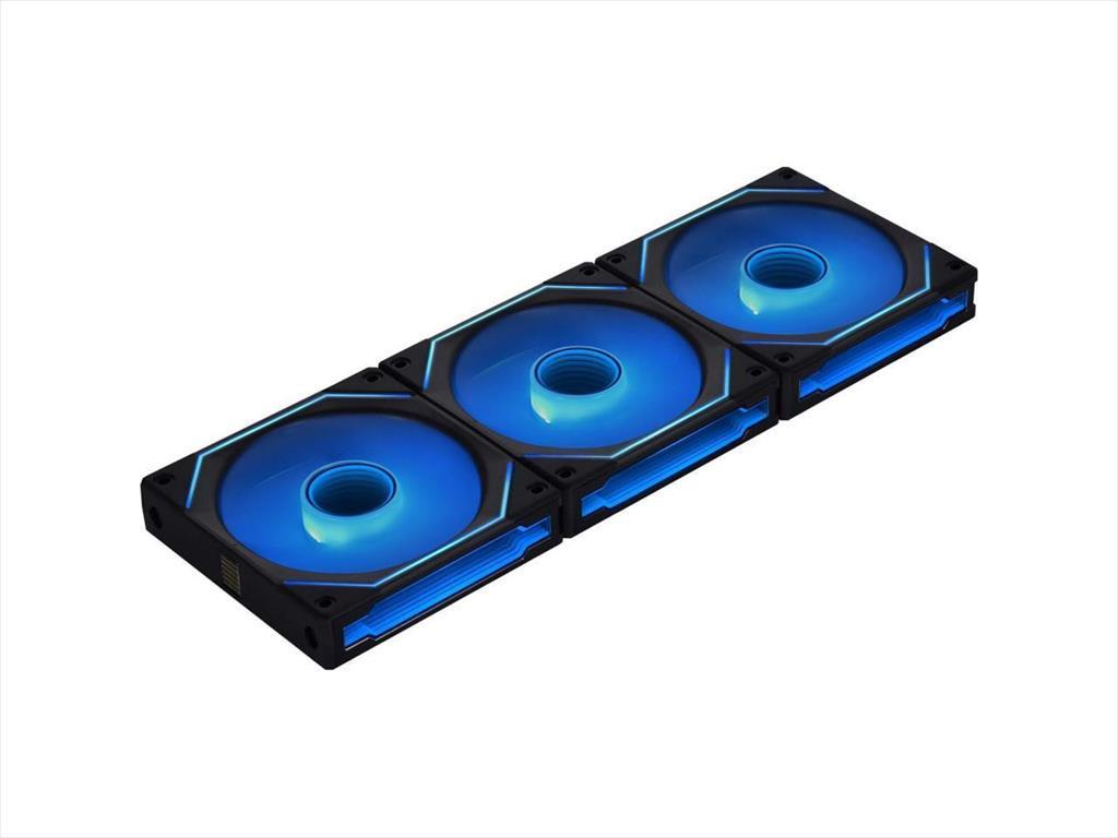 COOLERS CASE FAN 120mm LIAN LI UNI SL-INFINITY 120 w/controller, 3x120 ARGB fans 1900 RPM PWM, Black, UF-SLIN120-3B 36387