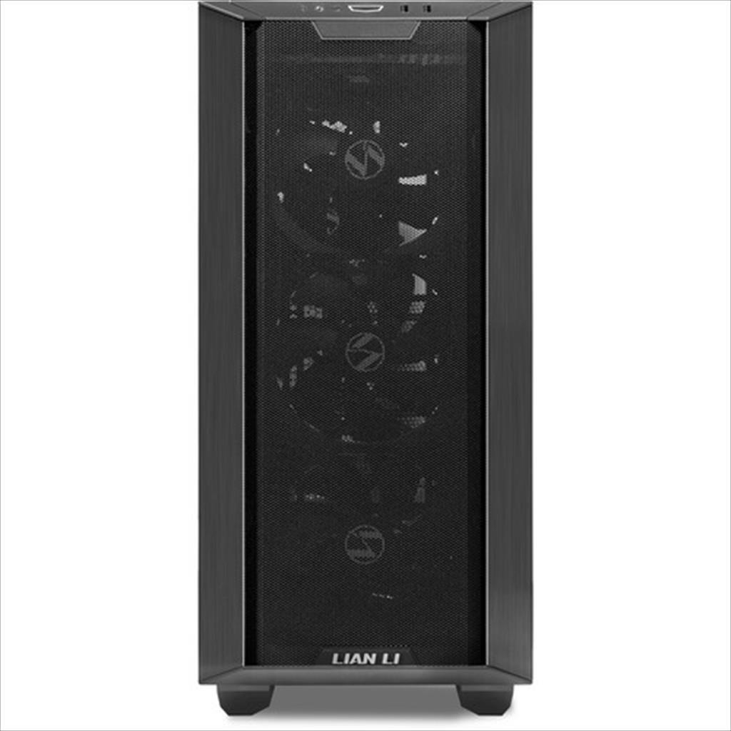 CASE LIAN LI E-ATX LANCOOL III Mid-Tower w/2x Tempered glass, 4x140mm PWM fans, Reversible Front I/O, Black, LANCOOL 3-X 02346