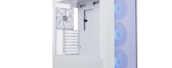 CASE LIAN LI E-ATX LANCOOL III Mid-Tower w/2x Tempered glass, 4x140mm PWM fans, Reversible Front I/O, White, LANCOOL 3-W