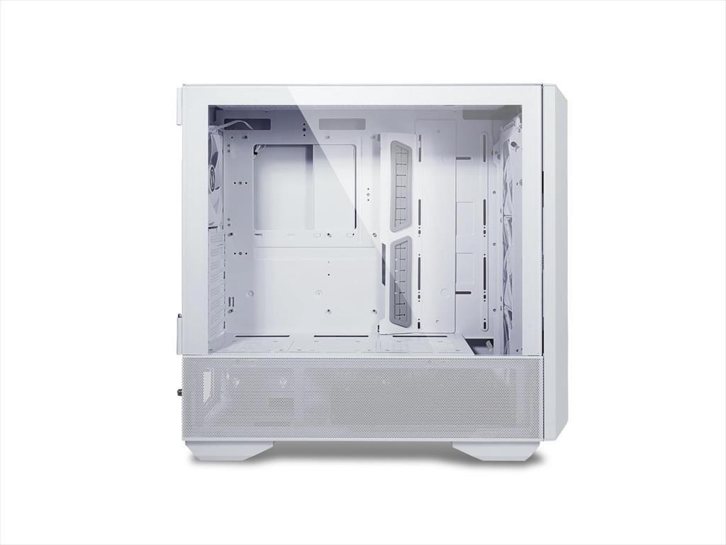 CASE LIAN LI E-ATX LANCOOL III Mid-Tower w/2x Tempered glass, 4x140mm PWM fans, Reversible Front I/O, White, LANCOOL 3-W 02347