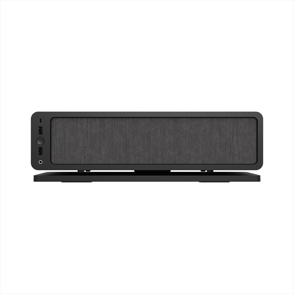 CASE FRACTAL DESIGN mini ITX RIDGE, 2x140mm Aspect 4-pin PWM fans, Black, FD-C-RID1N-11 02418