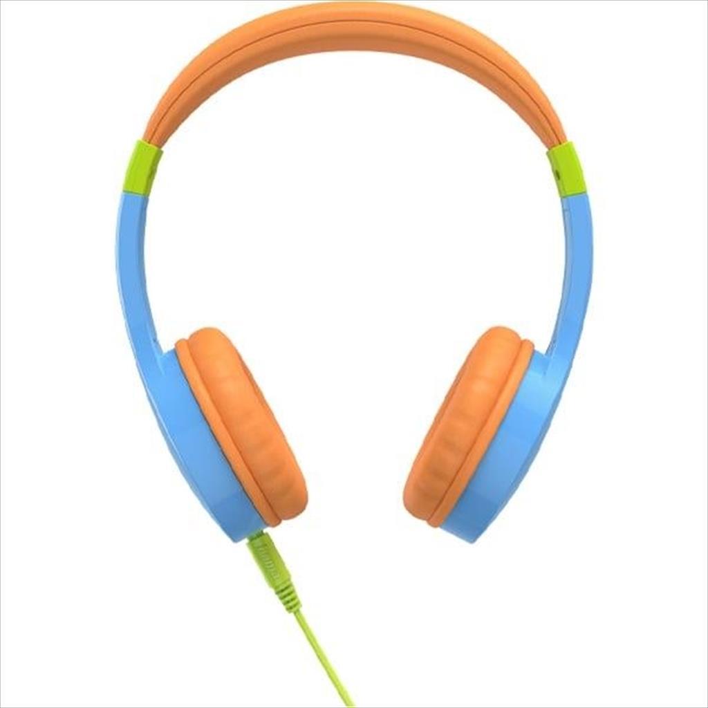 HEADPHONES HAMA "KIDS GUARD", Blue/Orange, 1x3.5mm jack 41261